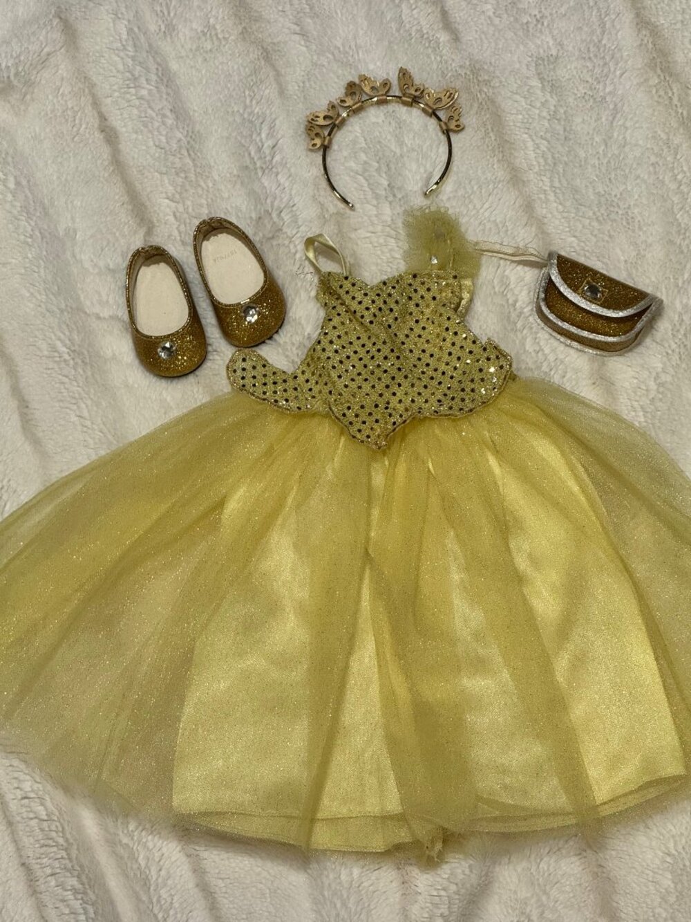 2017 AMERICAN GIRL Doll Shimmering Ballroom Gown Outfit